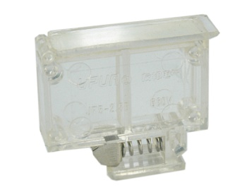 Держатель маркировки JF5-2.5B - Держатель маркировки, пластик, узкий, прозрачный