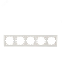 Рамка 5-м Mira горизонт. бел. 701-0200-150