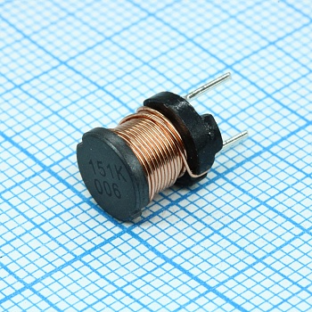 RCH895NP-151K - Силовая индуктивность 150uH ±10% 0.74A 0.27Om радиальная без магнитного экрана