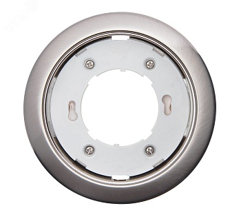 Светильник встраиваемый под лампу GX53 PGX53 10639.27 никель матовый 1016829