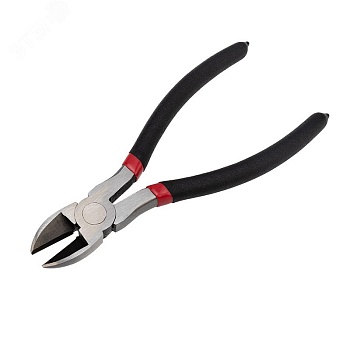 Бокорезы 180мм, обливные рукоятки - никелированные, высокоуглеродистая сталь CrV