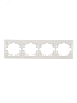 Рамка 4-м Mira горизонт. бел. 701-0200-149