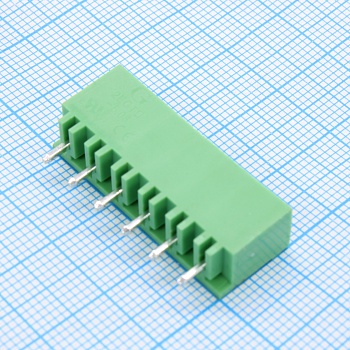 2EGTVC-5.08-06P-14-00 - Разъемный клеммный блок на плату, 6 контактов. Серия 2EGTVC-5.08