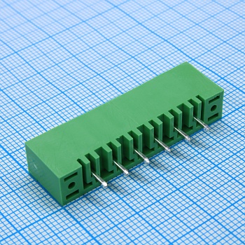 2EDGVM-5.08-06P-14-00A(H) - Разъемный клеммный блок на плату, 6 контактов. Серия 2EDGVM-5.08