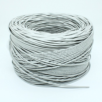 FTP2-26SR5 - Кабель Витая пара 4 провода, кат. 5, многожильный, (PCnet), бухта 305м, экранированный, серый