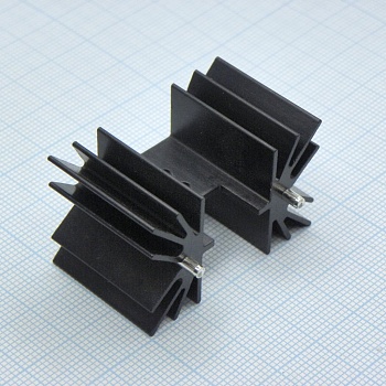 V8511W - Радиатор для корпусов TO220/SOT32, 25x41,6x25мм, 6.5К/Вт