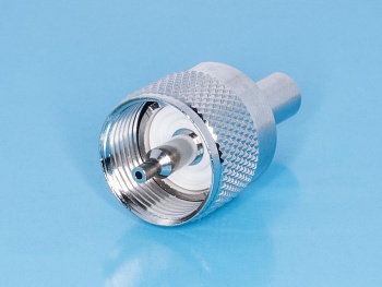 UHF-C58 - Разъем UHF вилка на кабель RG-58, обжимной