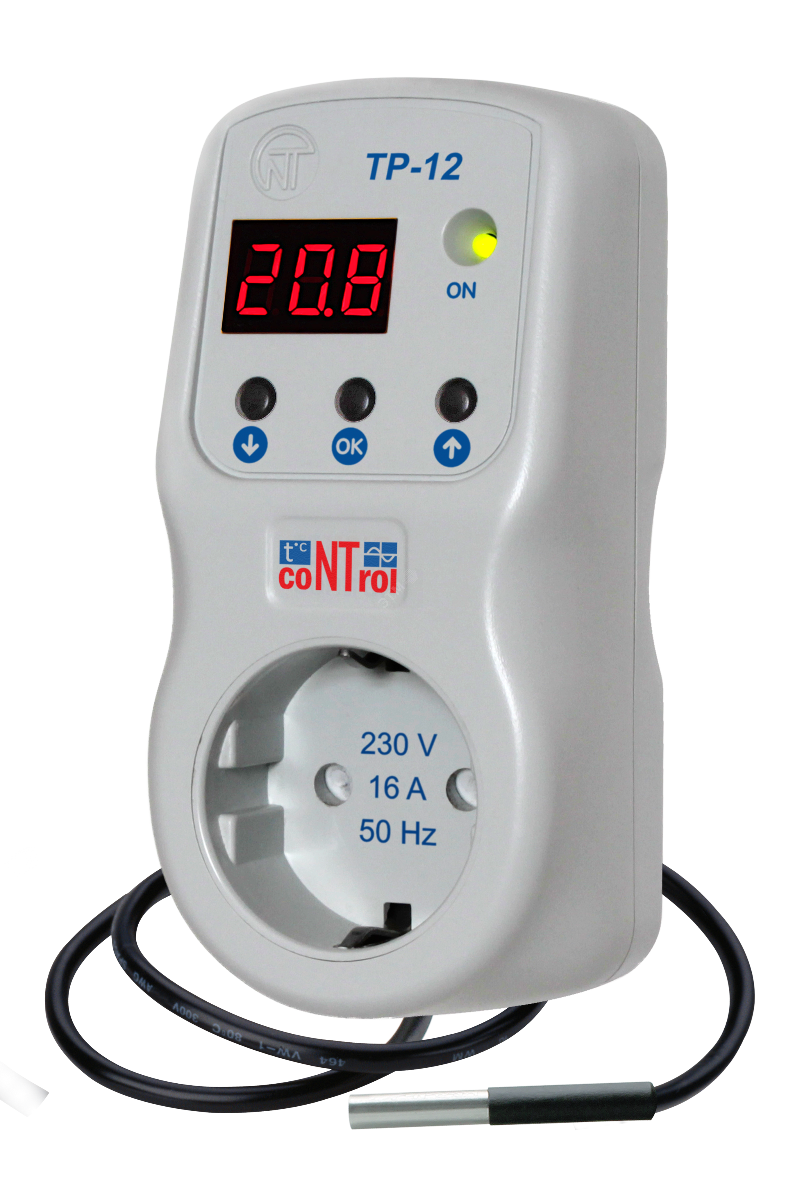 Температурное реле ТР-12-2 с датчиком 1.8 метра 3425606120-2