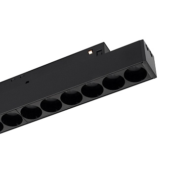 Светильник MAG-ORIENT-DOTS-L465-16W Day4000-MIX (BK, 24 deg, 48V, TUYA) 047138 - Светильник для магнитных треков MAG-ORIENT шириной 26 мм с управлением TUYA (Wi-Fi) и изменяемой цветовой температурой. Мощность 16 Вт, св. поток 930-1200 лм, 58-75 лм/Вт, из