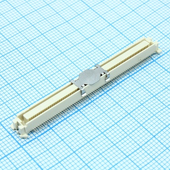 528851474 - Соединитель плата-плата шаг 0.635мм, вилка, высота от 6 до 10мм, ширина 6,4мм, 140 контактов