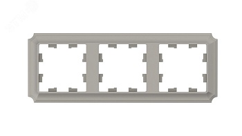 Рамка 3-пост. AtlasDesign Antique универс. шампань SE ATN100503