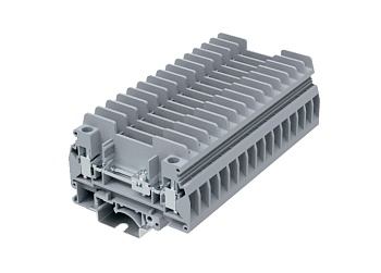 Измерительная клемма SUK6-T-GY - Измерительная клемма, тип фиксации провода: винтовой, номинальное сечение: 6 мм кв., 41A, 630V, ширина: 8,2 мм, цвет: серый, тип монтажа: DIN 35