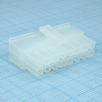 39012160 - Кожух разъема RCP 16 местн. 4.2мм с захватом для монтажа кабеля