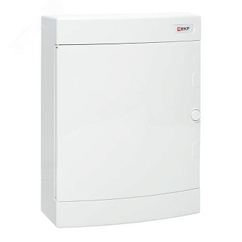 Щит распределительный навесной "Unix" белая дверь 2х12 модулей IP40 PROxima ux-2x12-nw