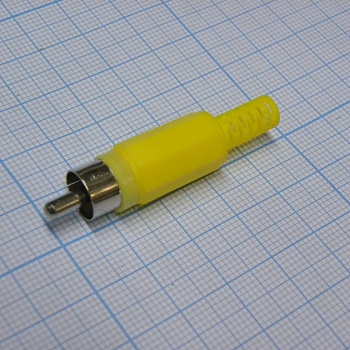 RCA 4004 Y(4005) - RCA штекер кабельный, разъем типа "тюльпан"
