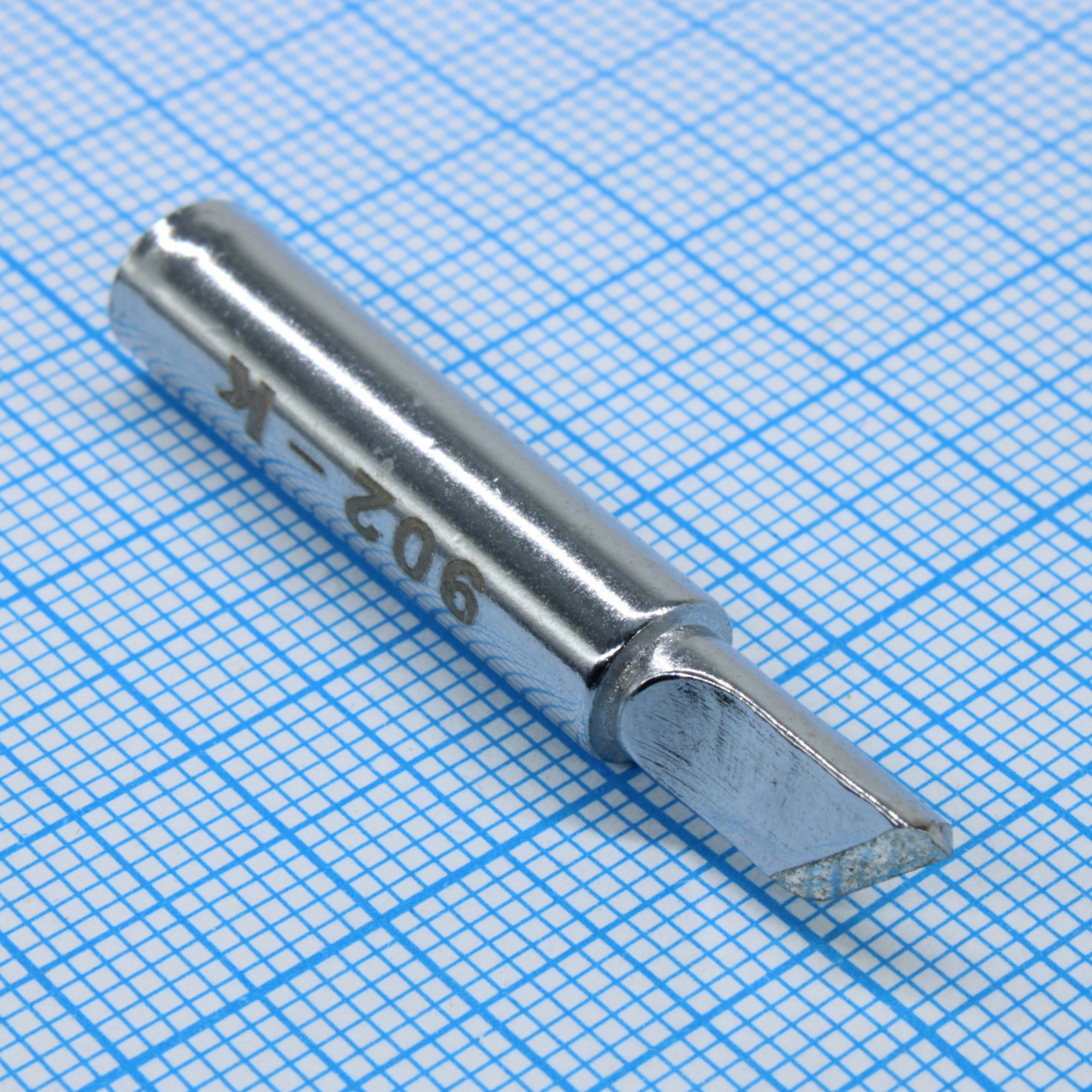 902-K - Жало паяльное, ножевидное, для паяльника YIHUA 917 (для паяльных станций YIHUA 853AAA-I/ 948-II/ 948D-II/ 938BD-I/ 995D I/ 939D IV 110W/ 939D IV 90W/ 948DQ-III)