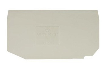 Крышка бок. APFN 16 GRUN - Крышка боковая, для клемм WKFN 16..., цвет: зеленый