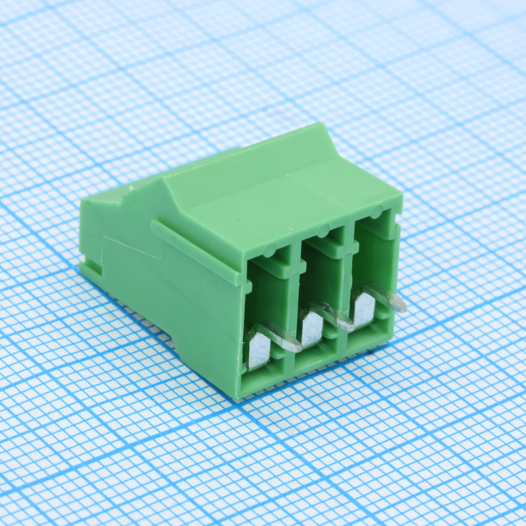 GT504-5.08-03P-14-00 - Барьерный клеммный блок 3 контакта. Серия GT504-5.08