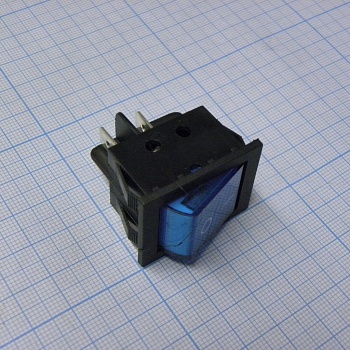 SWR 201-3A3 Ч/С IRS - Переключатель клавишный с подсветкой