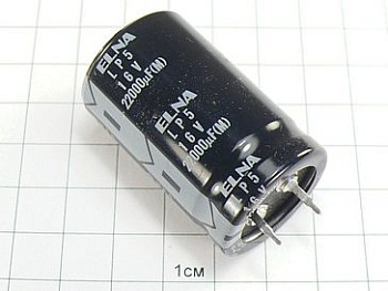 Конденсатор 22000мкФ 16В 25x40