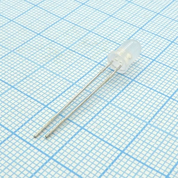 L-57GYW - Светодиод 5мм/зеленый/568нм/12-20мкд - желтый/588нм/5-10мкд/белый матовый/60°