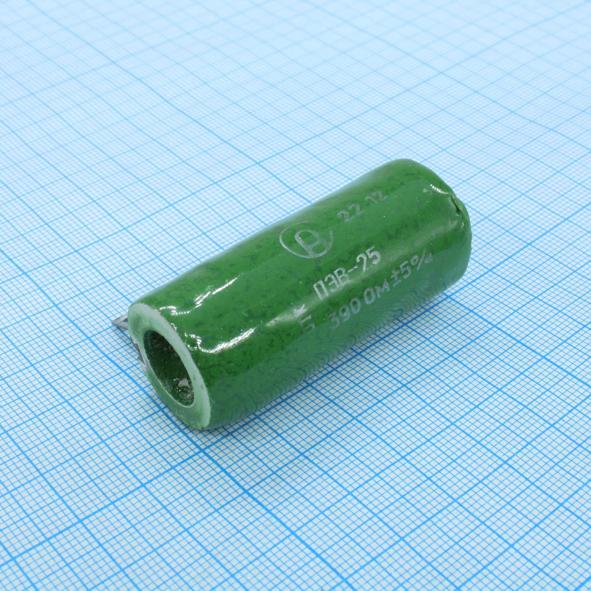 ПЭВ-25    390 ± 5% - Проволочный постоянный резистор 390Ом 25Вт ±5%