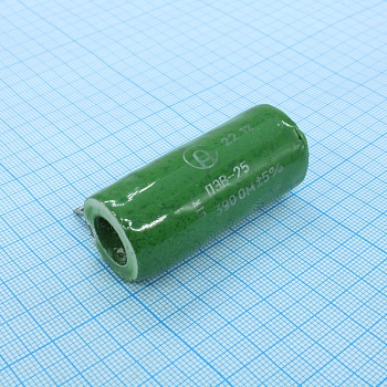 ПЭВ-25    390 ± 5% - Проволочный постоянный резистор 390Ом 25Вт ±5%