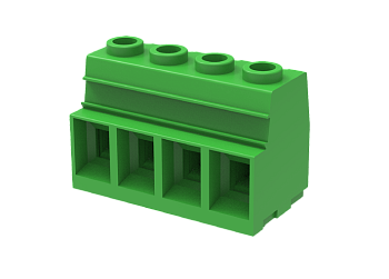 Розеточный разъем на плату MC-TK15H07C-0001 - Клемма, горизонтальный подвод кабеля, на плату, шаг: 15 мм, 7 полюсов, фиксация провода винтовая, исполнение: стандартное, 1000V, 125A, цвет: зеленый