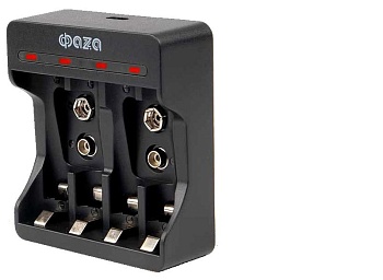 Устройство зарядное B-55USB AA/AAA/9V ("Крона") Ni-Cd/Ni-MH кабель USB-MicroUSB в компл. 5038868