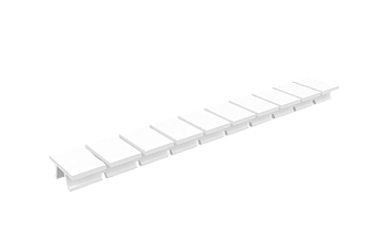 Маркировка  308801/U,V,W,N,U,N,1,2,3,4 - Маркировочные шильдики для клемм TU/TP/TC, сечением 6 мм кв., 10 шильдиков, нанесенные символы: U,V,W,N,U,N,1,2,3,4, с горизонтальным, расположением, цвет белый