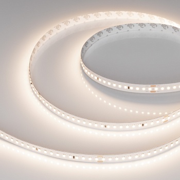 Лента IC-A144-12mm 48V Warm3500 (5.8 W/m, IP20, 2835, 50m) 028632(2) - Стабилизированная лента LUX, подключение 50м в одну линию, светодиоды smd 2835, 144шт/м (7200шт на 50м), белая плата 12мм, скотч 3М. Цвет ТЁПЛЫЙ 3500K. Питание 48V, мощность 5.8 Вт/м (