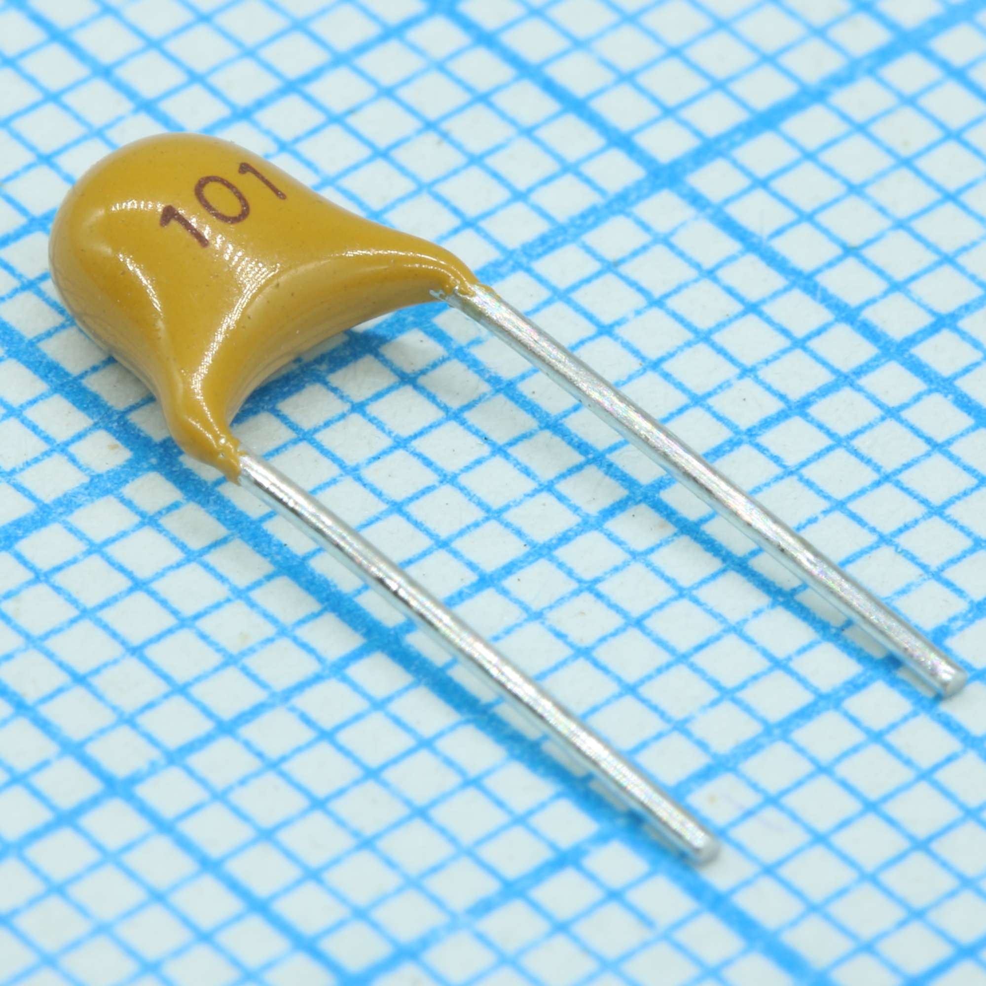 TS170R2H910JSBNB0R - Конденсатор керамический многослойный 91пФ 500В NPO ±5% радиальный 5.08мм 125°C россыпь