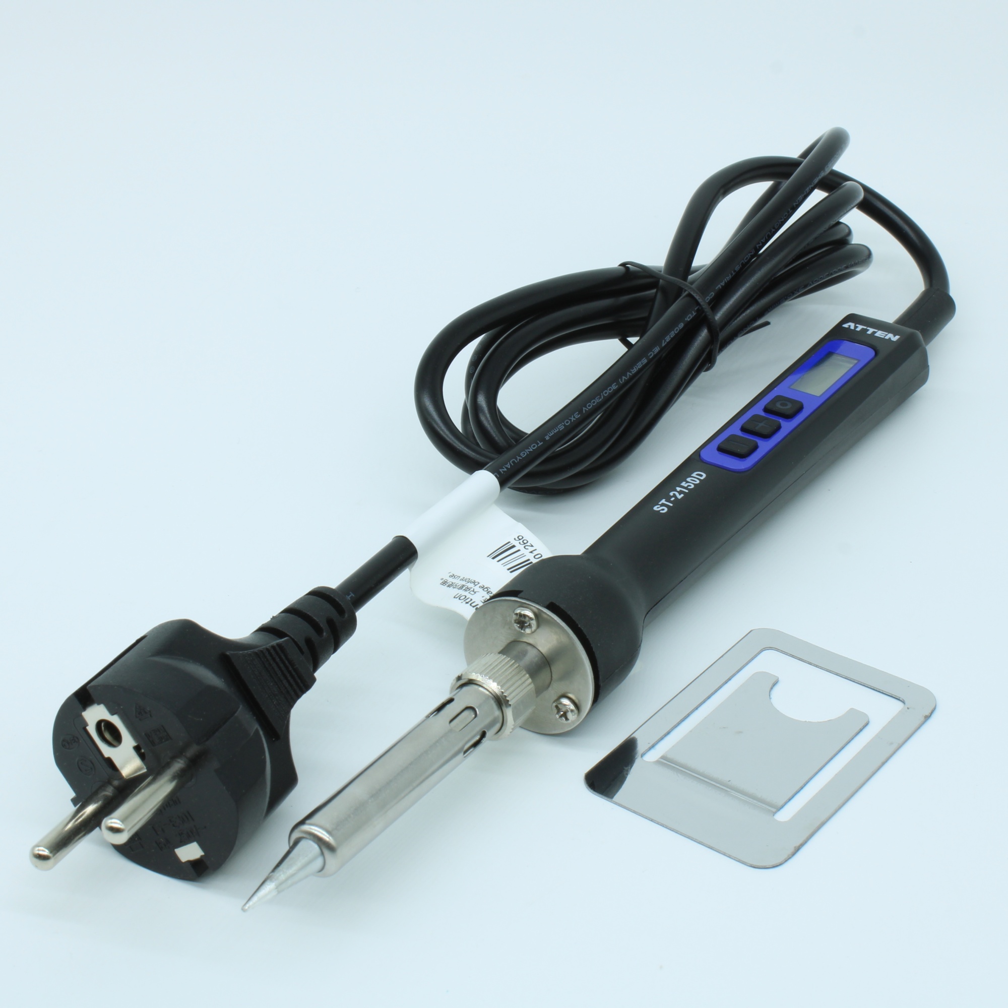 ST-2150D - Паяльник 150 Вт регулируемый диапазон температур от 80°С до 480°С, кнопки управления на рукоятке