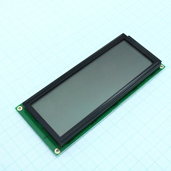 WH2004L-TGE-CT# - ЖКИ знакосинтезирующий 20 x 4, STN Серый Позитивный/прозрачно-отражающий светодиодная подсветка белая, размеры 146x62.5 мм, видимая область 123.5x43 мм, 0...50°C, контактные площадки сверху 18 выводов