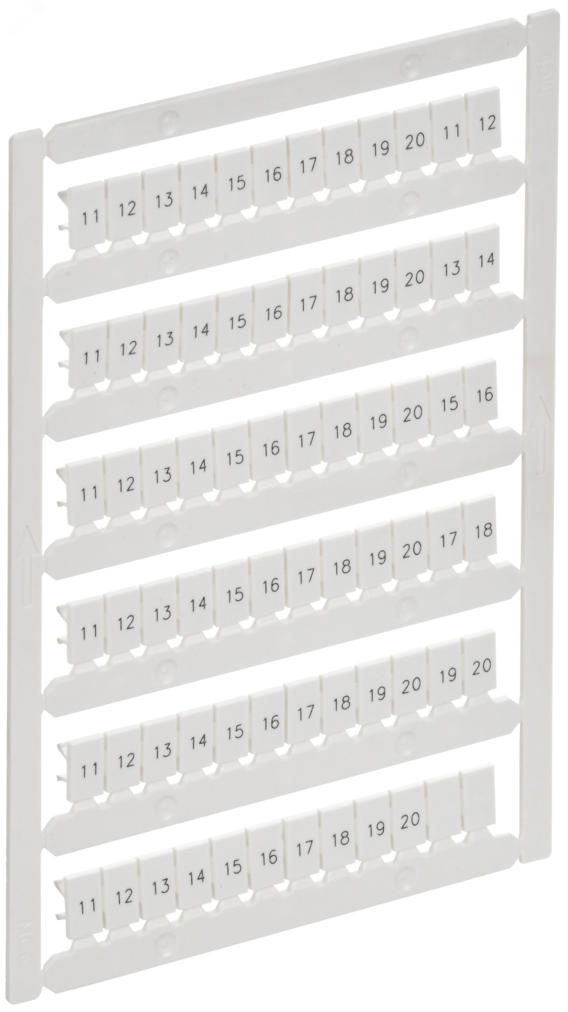 ARMAFIX Маркер для CTS/CP 4мм2 с символами 1120 IEK AF-CT10D-M-004-02