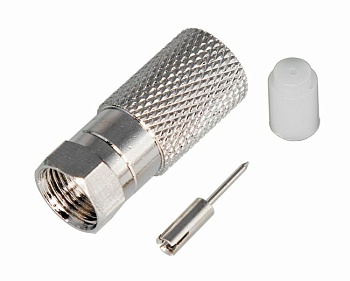 F-разъем для RG-11, (с пином) 05-4007