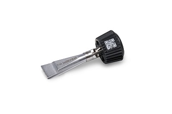 0142ZDLF100/SB - Жало паяльное для паяльников ERSA I-Tool MK2, I-Tool Nano MK2, клин-лопатка 10 мм, для нагрева отрезка медной оплетки WICKNC при чистке контактных площадок печатных плат от остатков припоя