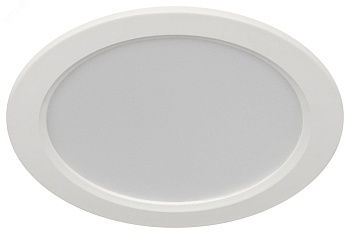 Светильник светодиодный встраиваемый LED 17-18-4K круглый 18Вт 4000К Б0057441