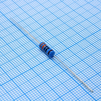 MFR-50FTF52-330R - Резистор металлопленочный 330Ом ±1% 0.5Вт(1/2Вт) ±100ppm/°C конформное покрытие аксиальный лента в коробке