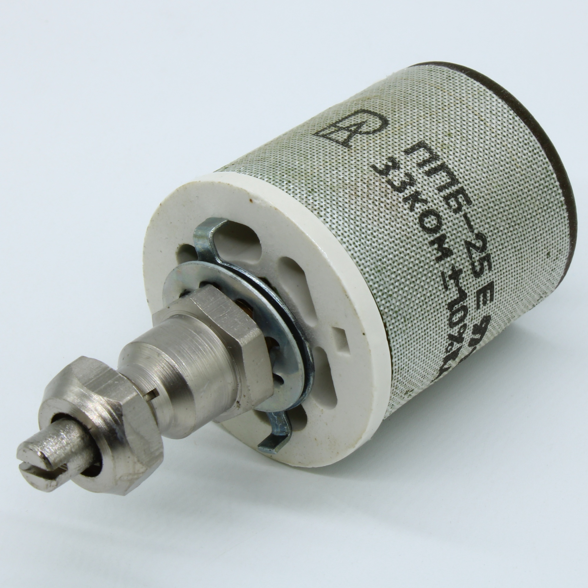 ППБ-25Е  33К ±10% - Резистор переменный проволочный 33кОм ±10% 25Вт