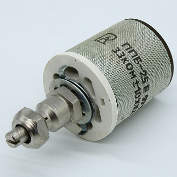 ППБ-25Е  33К ±10% - Резистор переменный проволочный 33кОм ±10% 25Вт