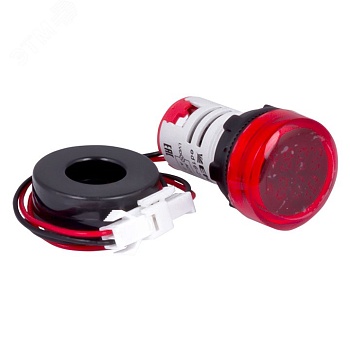 Индикатор значения тока и напряжения ED16-22AVD 100А красн. PROxima ed16-22avd-r - Лампа сигнальная d22-230V красн