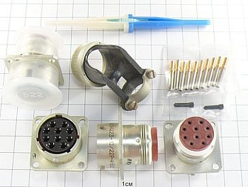 Розетка СНЦ23-10/22Р-4-В "5"