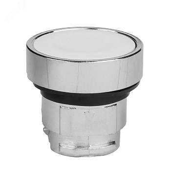 Головка кнопки OptiSignal D22 A4-P-1 белая металл ZB4BA1 (20шт) 332212