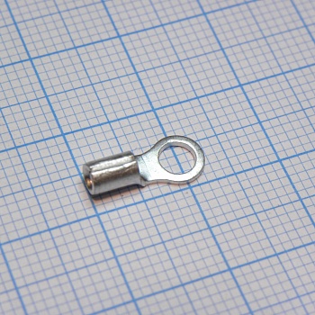 GRNB 1.25-3.7S - наконечник кабельный кольцевой без изоляции d=3.7мм, сеч. пров.0.5-1.5мм2