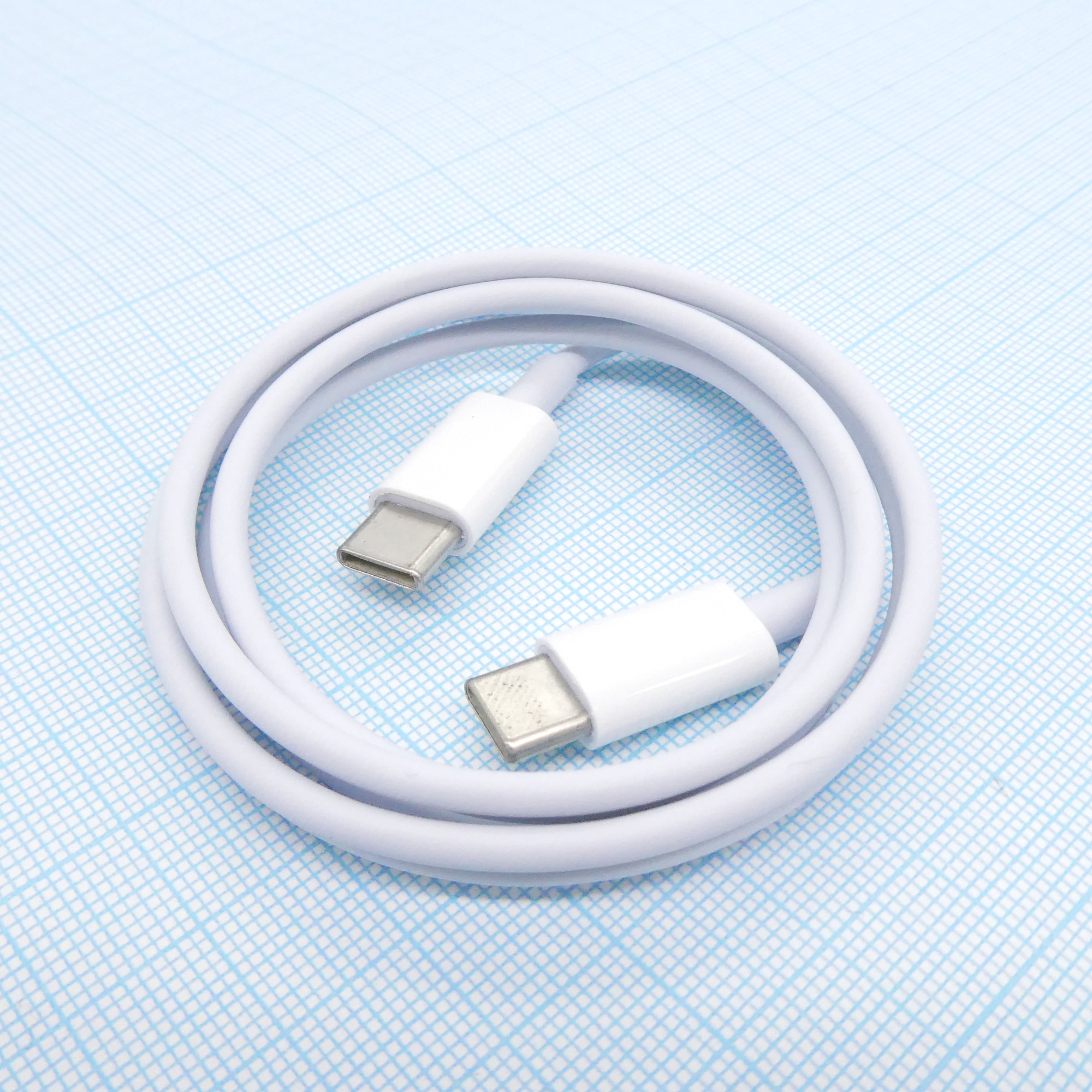 Шнур USB C(шт.) - C(шт.) 60W 1м - Шнур USB С (шт.) - USB С(шт.)