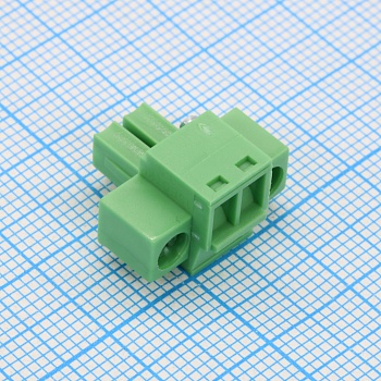 15EGTKM-3.5-02P-14-00 - Разъемный клеммный блок, 2 контакта. Серия 15EGTKM-3.5