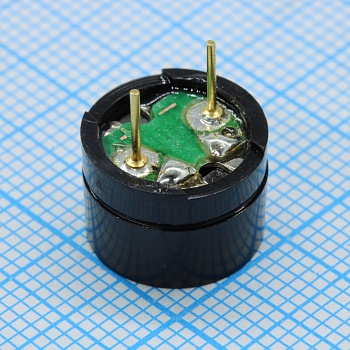 CEM-1201(42) - Звукоизлучатель электромагнитный 12 мм, 1.5 В, 85 дБ, монтаж в отверстие