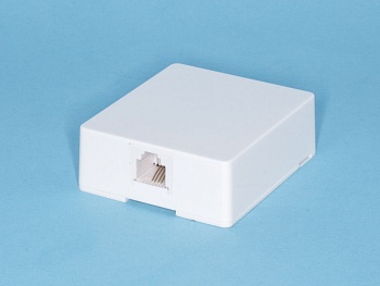 TJC6P4C-W - Розетка RJ-11, белая