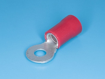 TRI-8-5 - Клемма тип "O" 5,3мм, на провод 10 мм, изолированная, кратно 100шт.